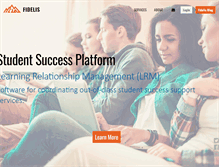 Tablet Screenshot of fideliseducation.com
